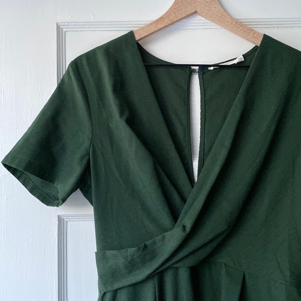 Dark Green Jumpsuit